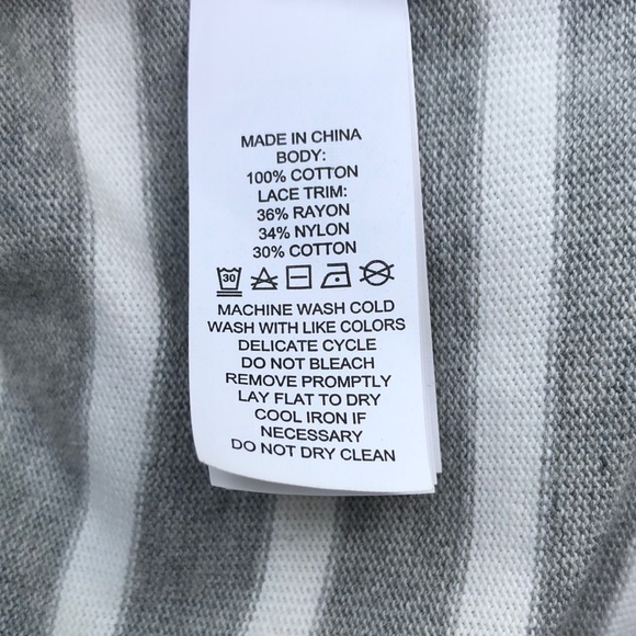 Kate Spade 3/4 Sleeve Cotton Top - Picture 2 of 5